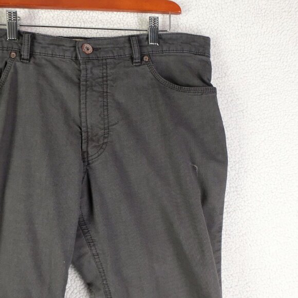 Brax Jeans Mens 34X29 Gray Straight Leg Lightweight Stretch Performance - Picture 2 of 9